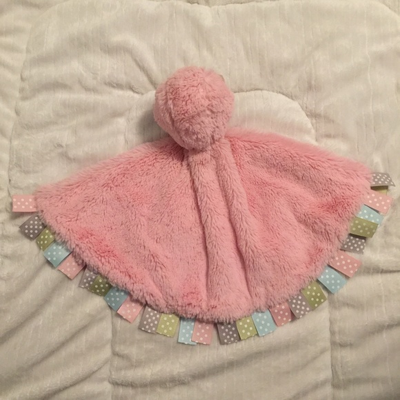 Baby Ganz Hedgehog Pink Tags Baby Plush Security Blanket Lovey Roly Poly Mini - Picture 4 of 6